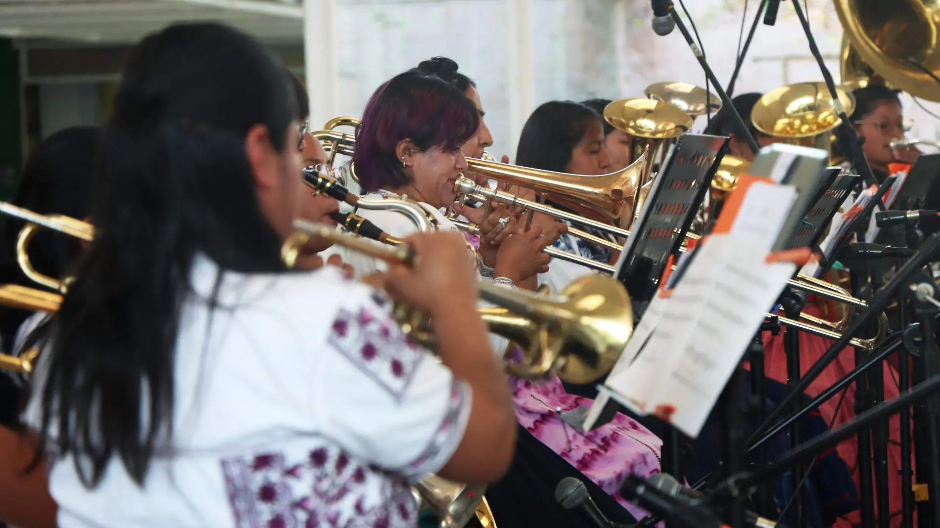 Mujeres del Viento Florido-Banda femenil oaxaqueña